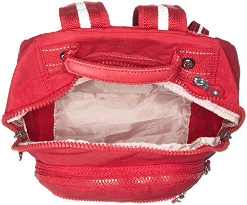 Kipling SEOUL GO Mochila escolar, 44 cm, 27 litros, Rosa (True Pink)
