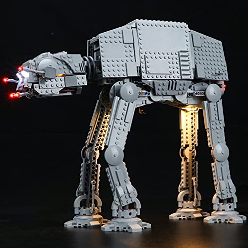 Kit De Iluminación Led para Lego Star Wars At-At Walker, Compatible con Ladrillos De Construcción Lego Modelo 75288 (Juego De Legos No Incluido)
