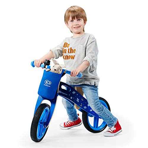 kk Kinderkraft Bicicleta sin Pedales Runner, Ligera, Ajustable, 3 Años y más, Unisex-Baby, Negro, 83 x 38 x 54 cm