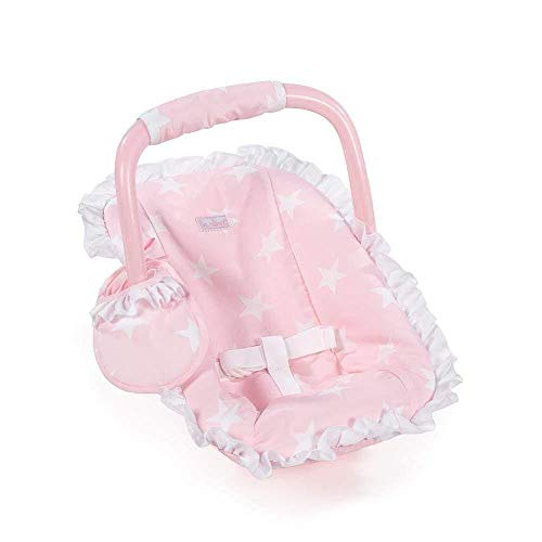 La Nina- Maxi Cosi Carlota (43X34X25 Cm) Maxicosi muñecas, Color Rosa, 42 x 25 x 34 cm (60410)
