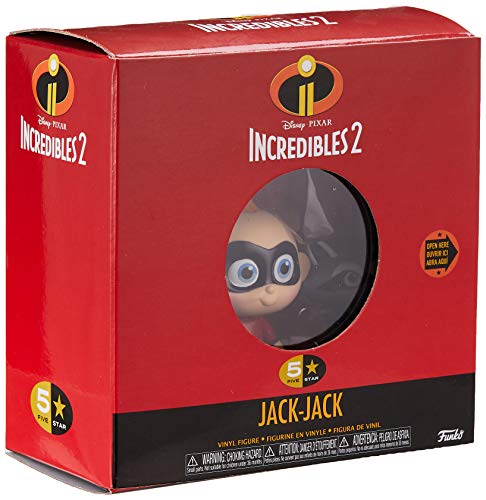 LAST LEVEL- Funko 5 Star Los Increíbles Figura 5 Incredibles 2 Jack, Multicolor (FFK37810)