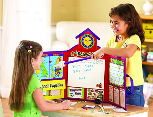 Learning Resources- Set Original de Colegio Pretend & Play (versión del Reino Unido), Color (LER2642-UK)