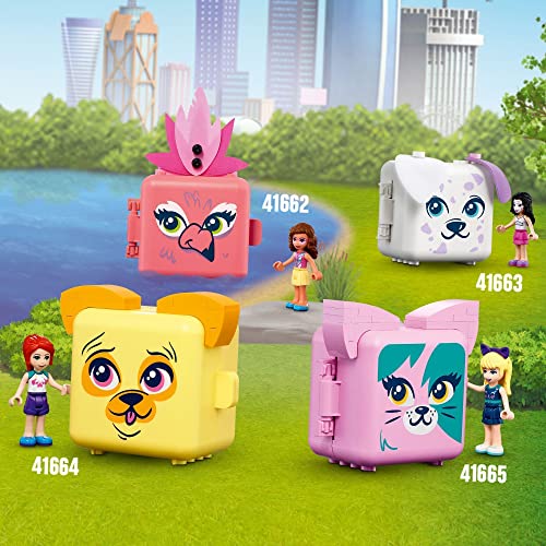 LEGO 41666 Friends Cubo-Conejito de Andrea Juguete Portátil Coleccionable, Mini Set de Viaje y Decoración de Habitación