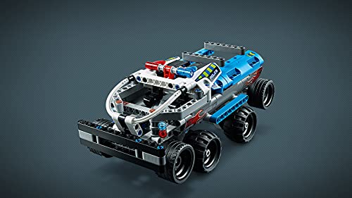 LEGO 42090 Technic Camión de Huida con Motor de Carga Manual, Juguete de Construcción para Niños a Partir de 7 años