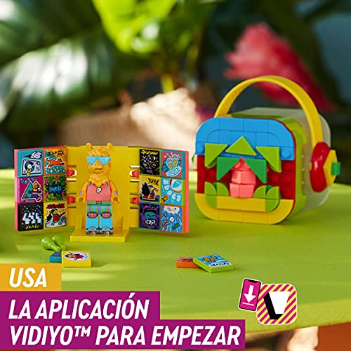 LEGO 43105 VIDIYO Party Llama Beatbox Creador de Vídeos Musicales Juguete Realidad Aumentada App Set con Mini Figura