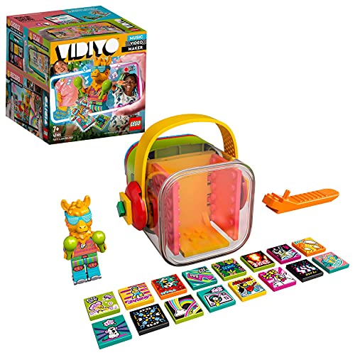LEGO 43105 VIDIYO Party Llama Beatbox Creador de Vídeos Musicales Juguete Realidad Aumentada App Set con Mini Figura