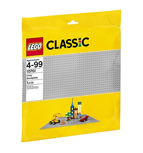 LEGO Classic Gray Baseplate 10701 by LEGO