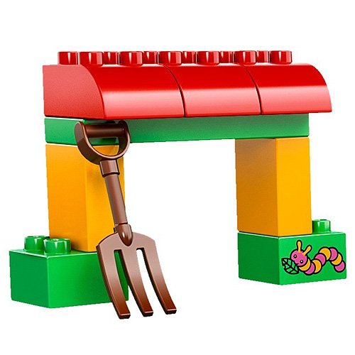 LEGO Duplo - El Tractor de la Granja, Multicolor (10524)