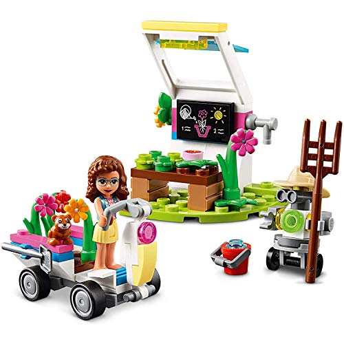 Lego® Friends - Juego de 4 casas, 41398 41425 41426 41427, casa familiar + jardín de flores + casa de gofres + tienda de moda