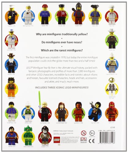 LEGO® Minifigure Year by Year A Visual History: With 3 Minifigures
