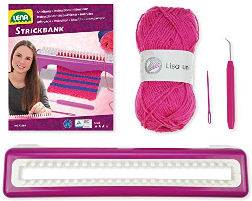 Lena 42680 Juego de manualidades punto Banco , color/modelo surtido