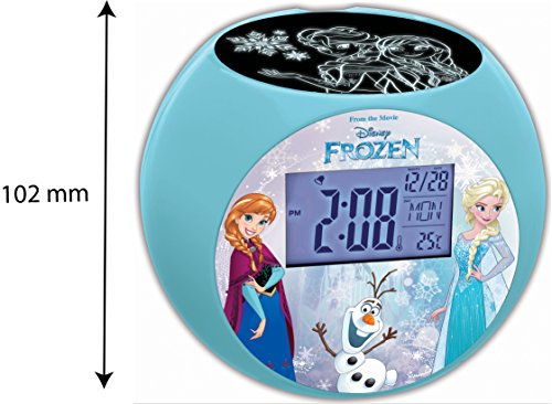 Lexibook - Despertador Digital, Azul (Frozen)