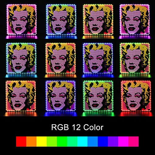 LIGHTAILING Conjunto de Luces con un Control Remoto (Art Andy Warhol’s Marilyn Monroe) Modelo de Construcción de Bloques - Kit de luz LED Compatible con Lego 31197(NO Incluido en el Modelo)