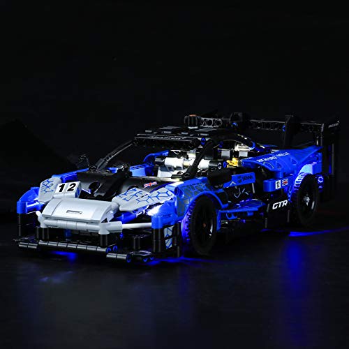 LIGHTAILING Conjunto de Luces (Technic McLaren Senna GTR) Modelo de Construcción de Bloques - Kit de luz LED Compatible con Lego 42123(NO Incluido en el Modelo)