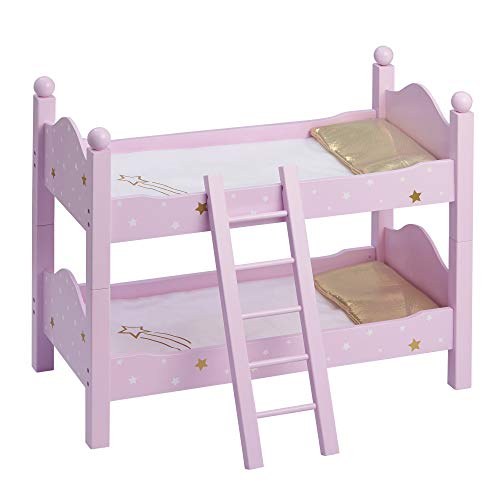 Litera de muñeca con Accesorios Juguete de Madera Olivias World TD-0095AP