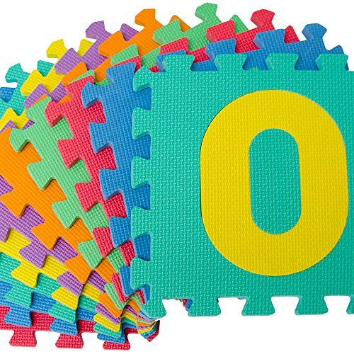 LittleTom Alfombras Puzzle para Bebé Alfombrilla Niños Suelo Goma EVA Numeros