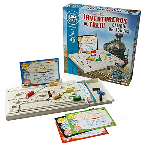 Logiquest ¡Aventureros al Tren! - Juego de Mesa en Español