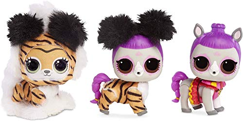 LOL Surprise 560487E7C Fluffy Pets, Winter Disco, 8 sorpresas