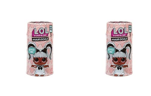 LOL Surprise - Hairgoals - Pack de 2 muñecas. 30 Sorpresas, Accesorios de Moda. L.O.L Surprise.