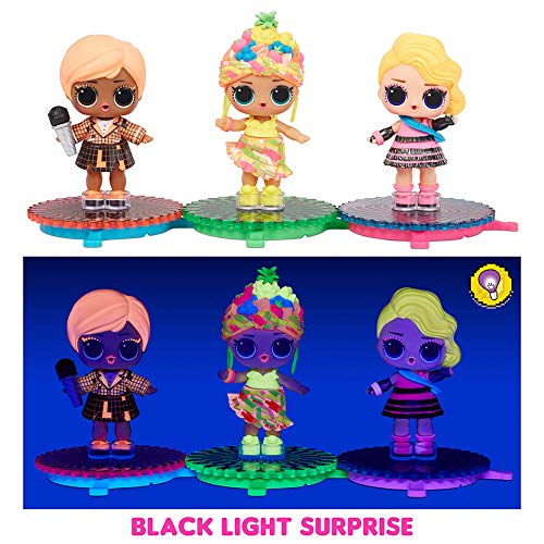L.O.L. Surprise!- LOL Surprise Dolls Dance-8 Sorpresas, Ropa de Marca y Accesorios de Moda-Incluye Pista Giratoria y Tarjeta de Baile-Muñecas Coleccionables para Niñas a Partir de 3 Años (572923)