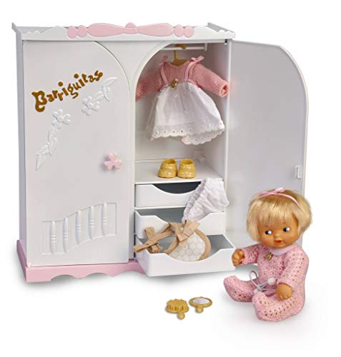 los Barriguitas-700015811 Armario Barriguitas y figura de muñeca bebé, color mixto (Famosa 700015811)
