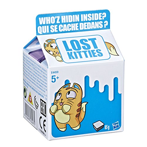 Lost Kitties gatito caja sorpresa colección individual, multicolor (Hasbro E4459EU4) , color/modelo surtido