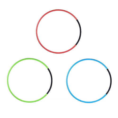 Lxquxing Deportes al Aire Libre Masaje Hula Hoop Deportes for Adultos Equipo de Gimnasia Empalme Plástico Peso Hula Hoop Artículos Deportivos Equipo de Gimnasia Moldeo de Fitness