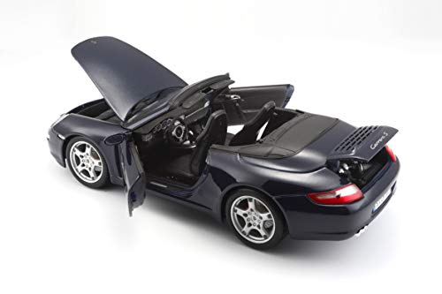 Maisto, Porsche 911 Carrera S Cabriolet, Azul Oscuro (31126)