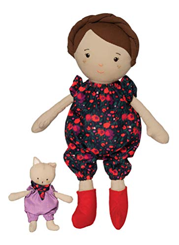 Manhattan Toy Playdate Friends Freddie - Muñeca Lavable a máquina y Secadora (35,56 cm), diseño de Peluche