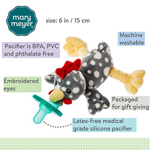Mary Meyer 43042 Rocky Chicken Wubbanub Peluche y chupete