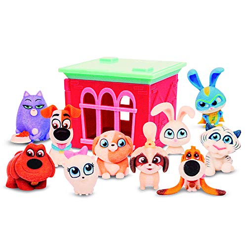 Mascotas 2 - Casita y 1 figura, Modelos surtidos (Giochi Preziosi ECE00000)