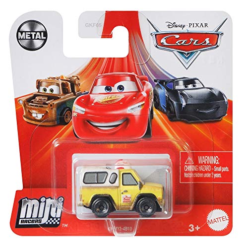 Mattel-GKF65 Cars coches micro blister, modelos surtidos, Color aleatorios (GKF65)