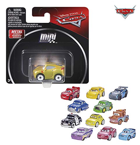 Mattel-GKF65 Cars coches micro blister, modelos surtidos, Color aleatorios (GKF65)