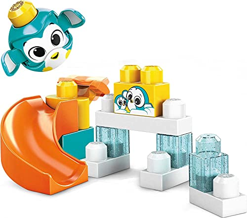 Mega Bloks Bloques de construcción Pinguino Escondite (Mattel GKX67)
