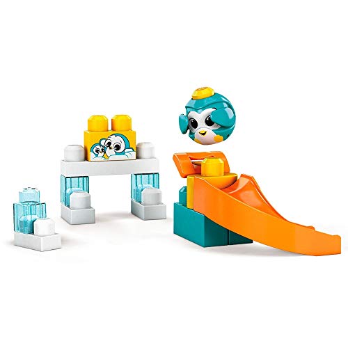 Mega Bloks Bloques de construcción Pinguino Escondite (Mattel GKX67)