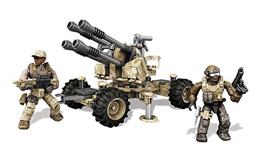 Mega Bloks -Vehículo Anti-aéreo, Call of Duty, Juego de construcción (Mattel DKX53)