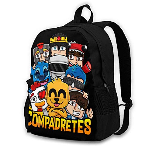 Mikec-Rack 3D Impresión Anime/Mochila de Dibujos Animados, Mochilas Escolares Personalizadas para niños