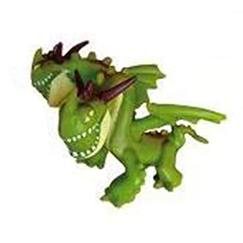 MINGZE Juguetes de Anime 10 unids Modelo de Personaje, Cómo Entrenar Dragon Master, Toothless, Q Versión Muñeca sin Dientes Nightingale Adulto Juguete Adornos de Personajes de Dibujos Animados