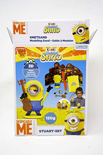 Minis Kreativ - Juego de juguetes Stuart + 60 minipegatinas gratis – Magic Sand Minions