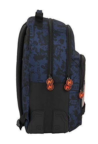 Mochila Safta Escolar de Nerf, 320x150x420mm