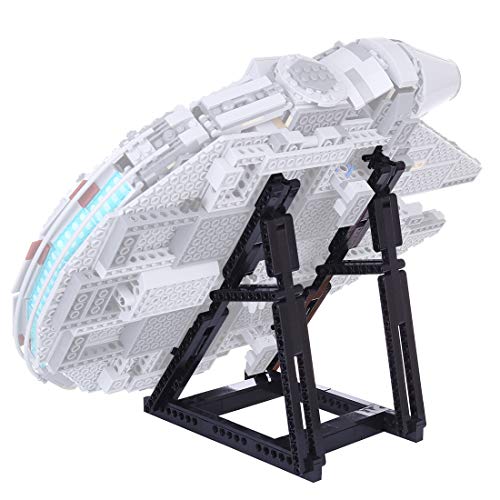 MOEGEN Kit de Modelo de Bloque de construcción Millennium Falcon Soporte Moc para Millennium Falcon Compatible con Lego 75257/75212