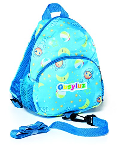 MOLTO Gusy Luz Backpack - Mochila con arnés, color azul