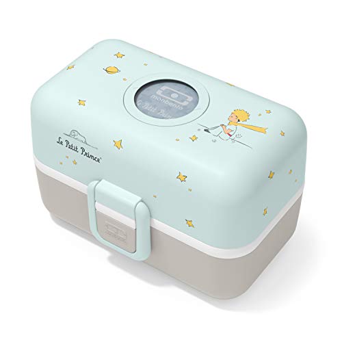 MONBENTO Recipientes Para Comida Marca Modelo Caja Tresor Infantil Principito-nueva, Multicolor, Lunch box enfant