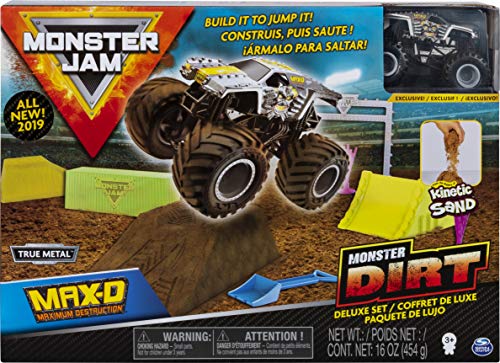 Monster Jam MAX-D Monster Dirt Deluxe Set 1:64 6053299 - Spinmaster