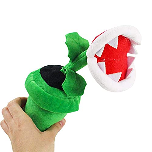Muñeca de peluche, muñeca de piraña, plantas en maceta de felpa de piraña de 26 CM, plantas en maceta de felpa de piraña, figura de felpa de planta de piraña, juguete suave, juguete de peluche