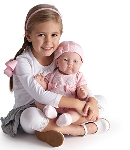 Muñeca JC Toys Lily realista, color rosa claro, de 46 cm , color/modelo surtido