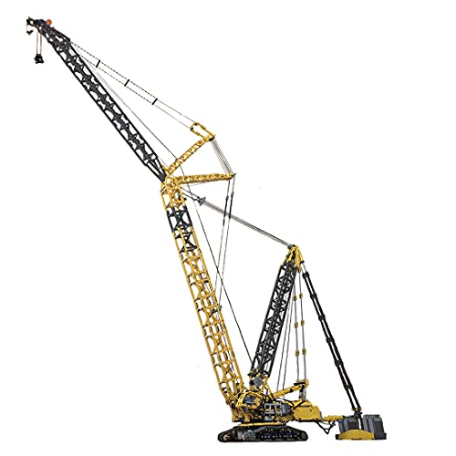 Myste Grúa técnica Liebherr LR 11000, MOC-39663 de OleJka, grúa oruga RC con 10 motores y 9 cilindros y 1 bomba, bloques de construcción 3846 de bloques de construcción – Compatible con Lego Technic