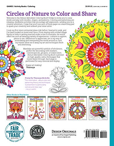 Nature Mandalas Coloring Book: 13 (Coloring is Fun)