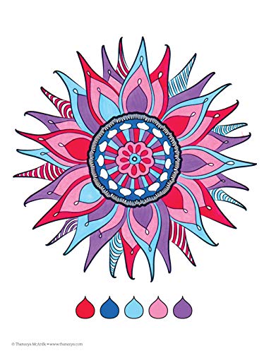 Nature Mandalas Coloring Book: 13 (Coloring is Fun)