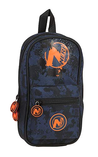 Neceser con 4 Estuches y Útiles de Nerf, 120x50x230mm